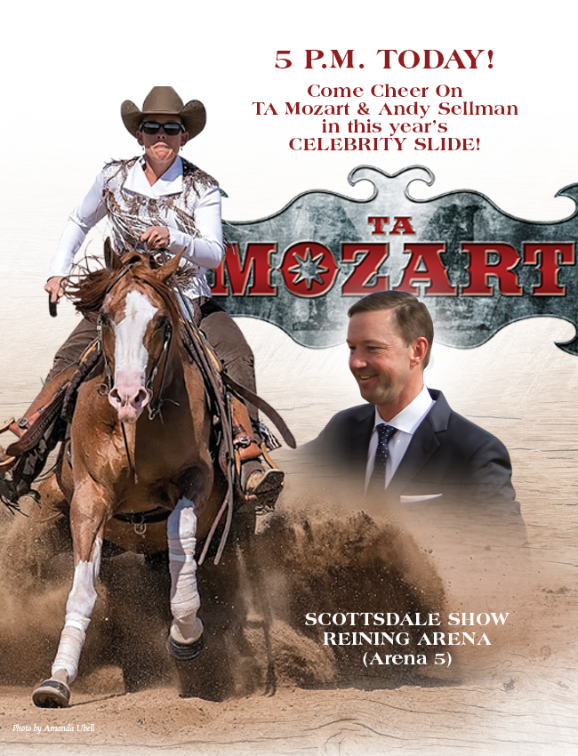 TA Mozart & Andy Sellman 5 p.m. Today in the Celebrity Slide!